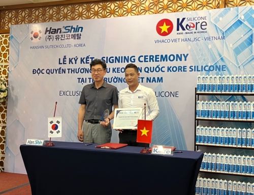 베트남 kore 실리콘과 베트남 북부마켓 협약식
